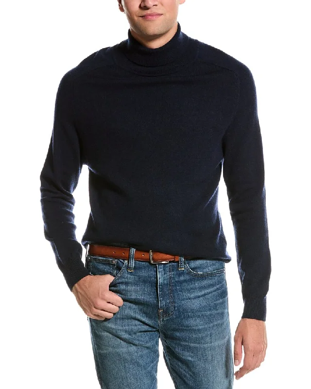 Kier + J Wool & Cashmere-Blend Turtleneck Sweater