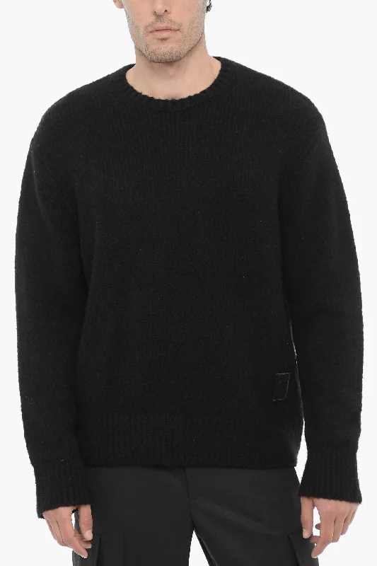 Neil Barrett Crew Neck Wool and Cashmere Sweater