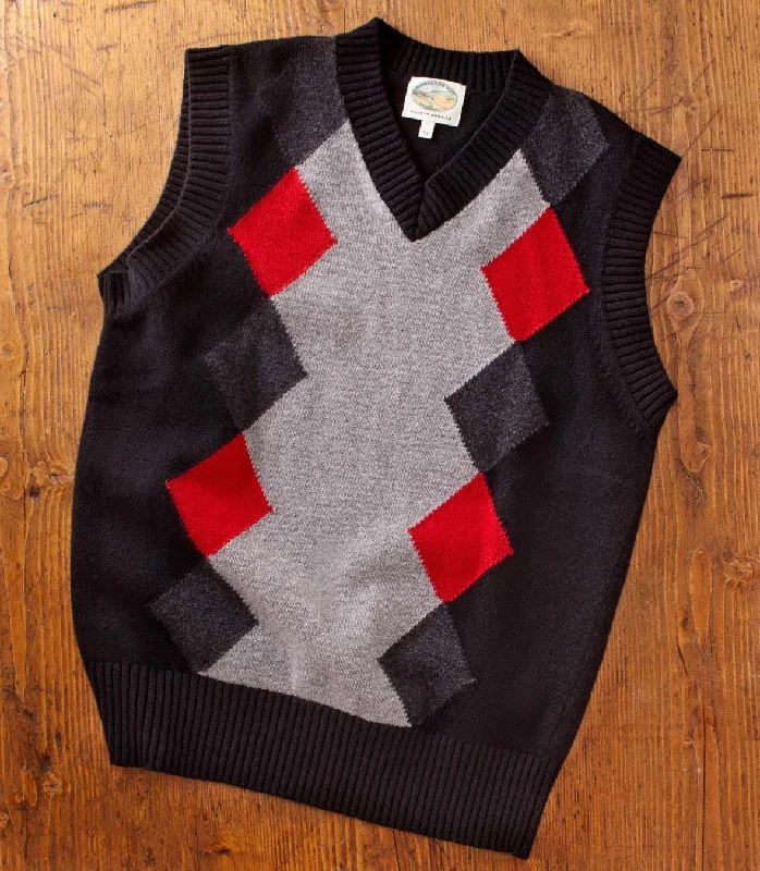 Wool V-Neck Sweater Vest