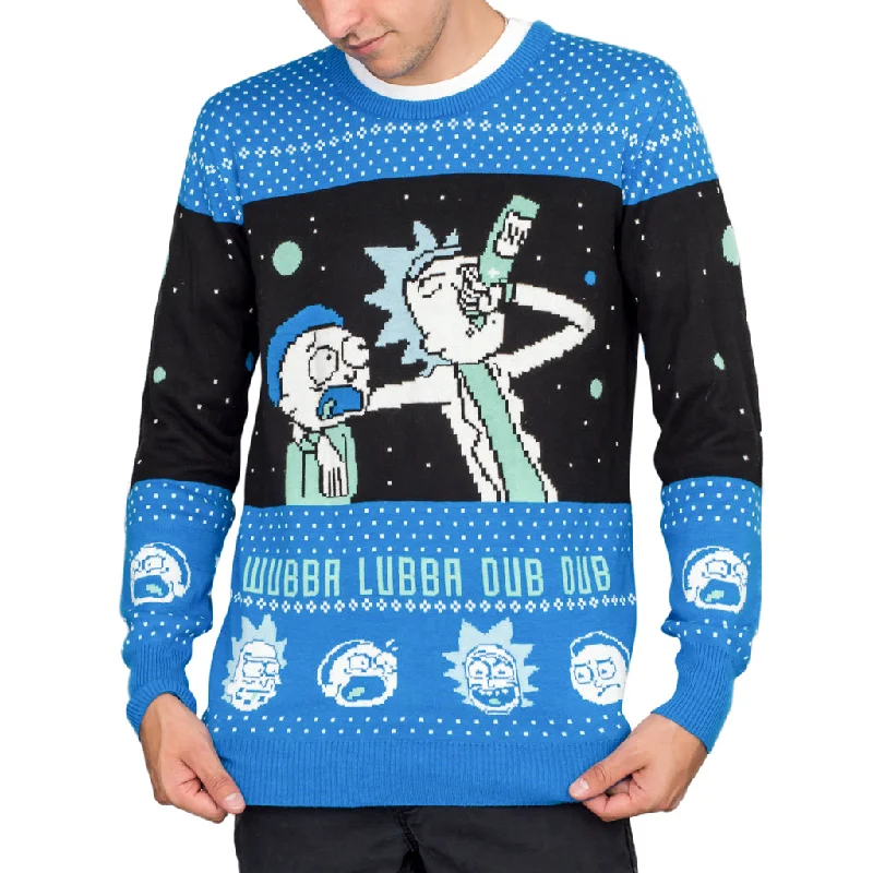 Wubba Lubba Dub Dub - Rick and Morty Ugly Christmas Sweater