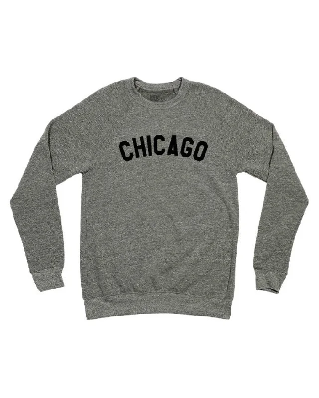 Chicago Basics Crewneck Sweatshirt - Heather Grey