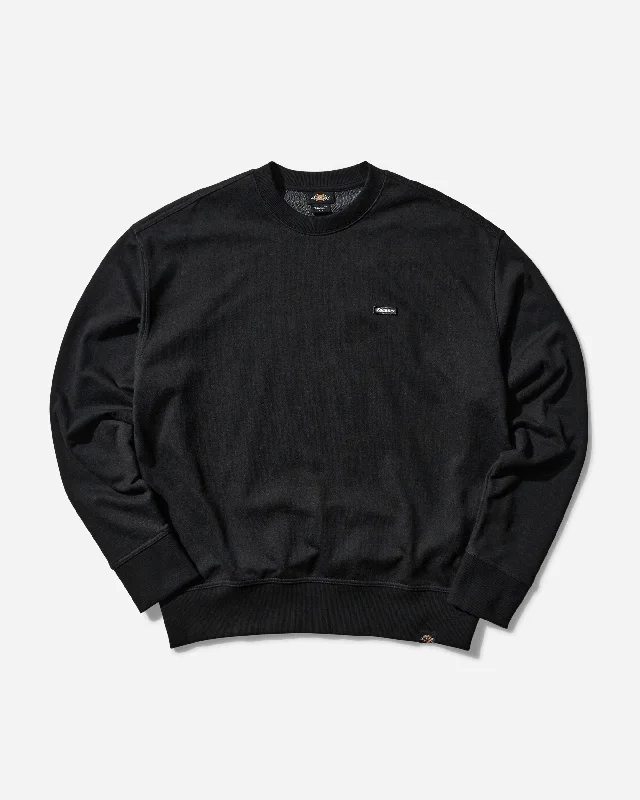 Clancy Heavyweight Crewneck Sweatshirt Black