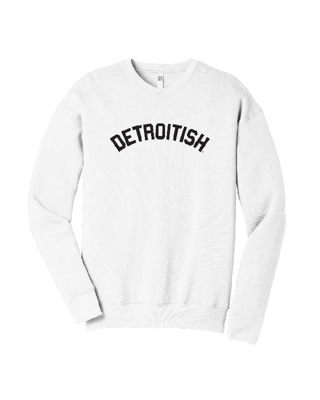 Ink Detroit Detroitish Crewneck Sweatshirt - White