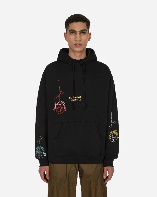 Slam Jam Syd Hooded Sweatshirt Black