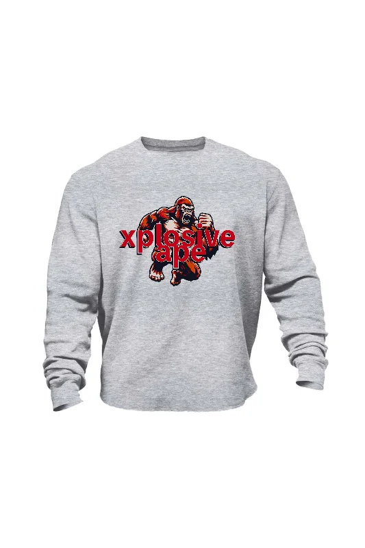 XAPE Fury V2 Sweatshirt - Grey Marl